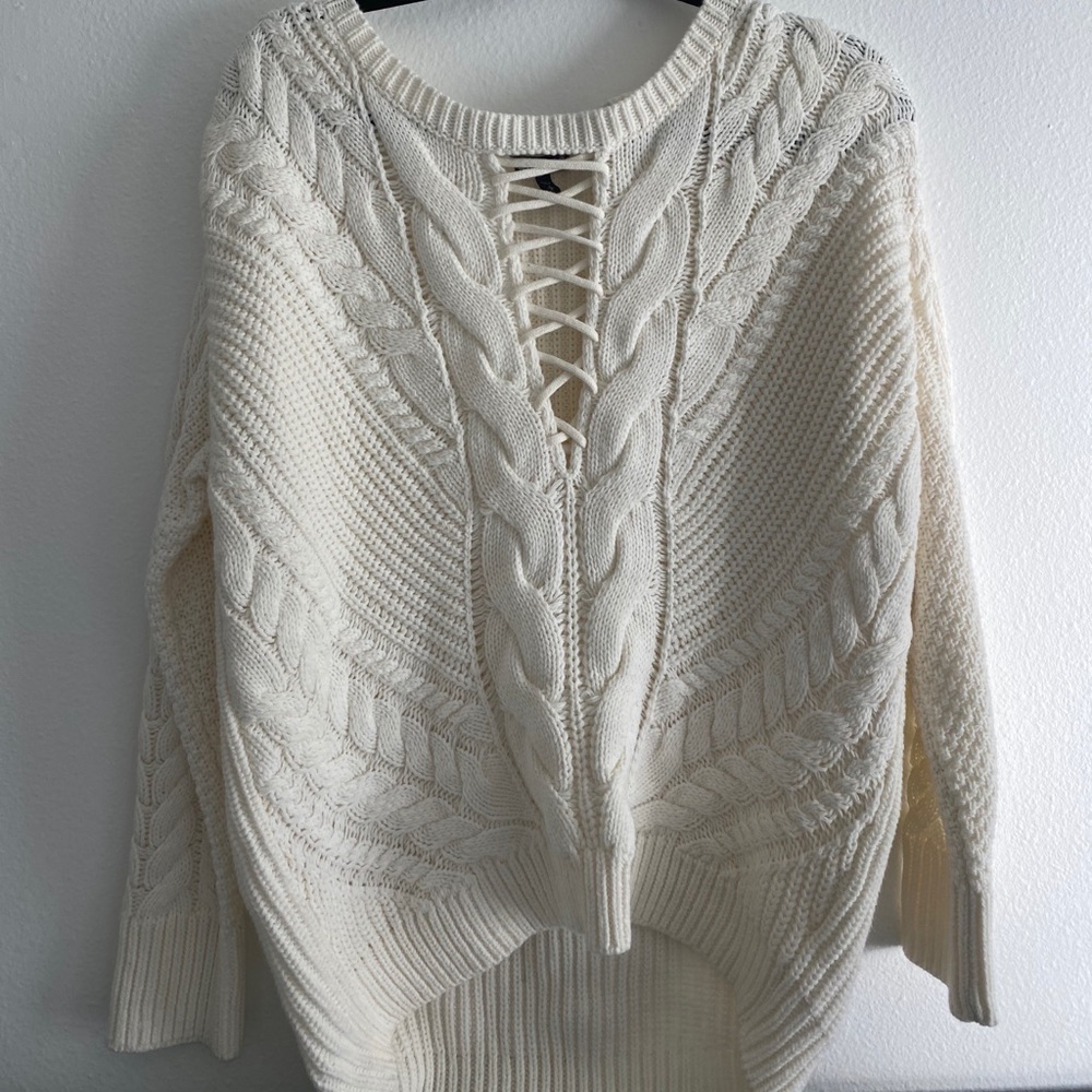 Express knit sweater